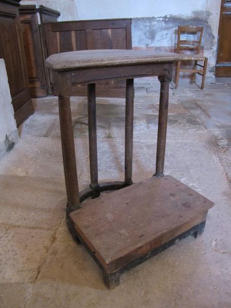 tabouret de chantre, vue générale - © Ministère de la Culture (France), Médiathèque du patrimoine et de la photographie, diffusion RMN-GP