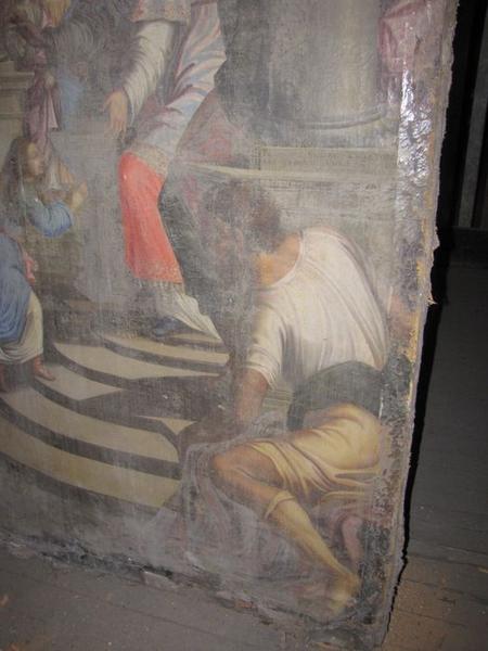 tableau : Présentation de la Vierge au Temple, détail - © Ministère de la Culture (France), Médiathèque du patrimoine et de la photographie, diffusion RMN-GP
