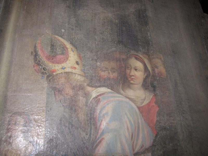 tableau : Présentation de la Vierge au Temple, détail - © Ministère de la Culture (France), Médiathèque du patrimoine et de la photographie, diffusion RMN-GP
