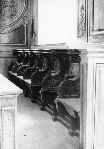 stalles, bois sculpté, 18e siècle - © Ministère de la Culture (France), Médiathèque du patrimoine et de la photographie (objets mobiliers), tous droits réservés