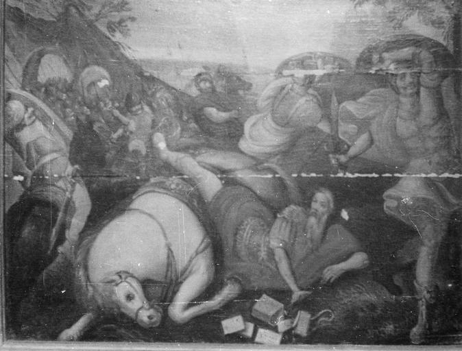 tableau : La Conversion de saint Paul, panneau peint, 16e siècle - © Ministère de la Culture (France), Médiathèque du patrimoine et de la photographie (objets mobiliers), tous droits réservés
