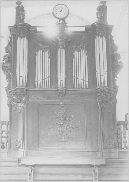 orgue de tribune : buffet d'orgue, vue générale