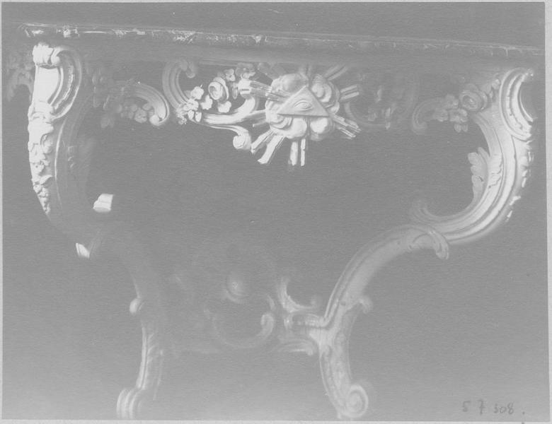 console, vue générale