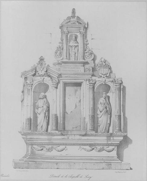 retable, vue générale - © Ministère de la Culture (France), Médiathèque du patrimoine et de la photographie (objets mobiliers), tous droits réservés
