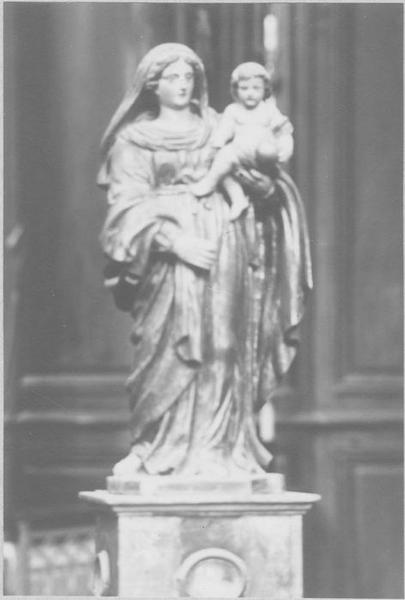 Statuette : Vierge à l'Enfant