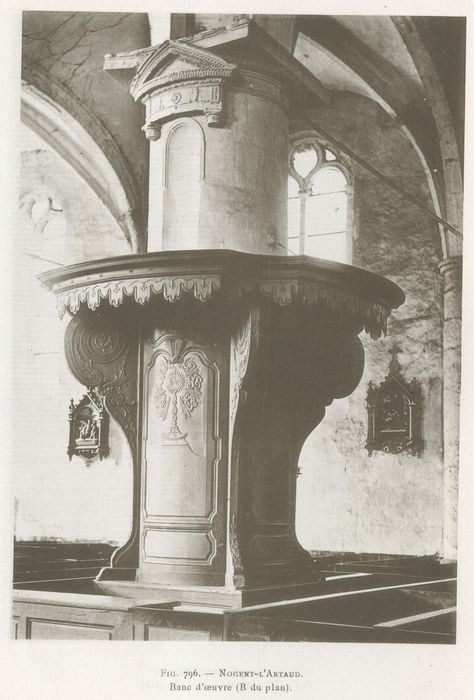 Banc d'oeuvre