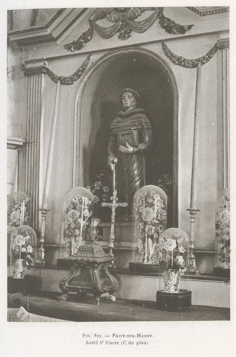 Statue : Saint Fiacre