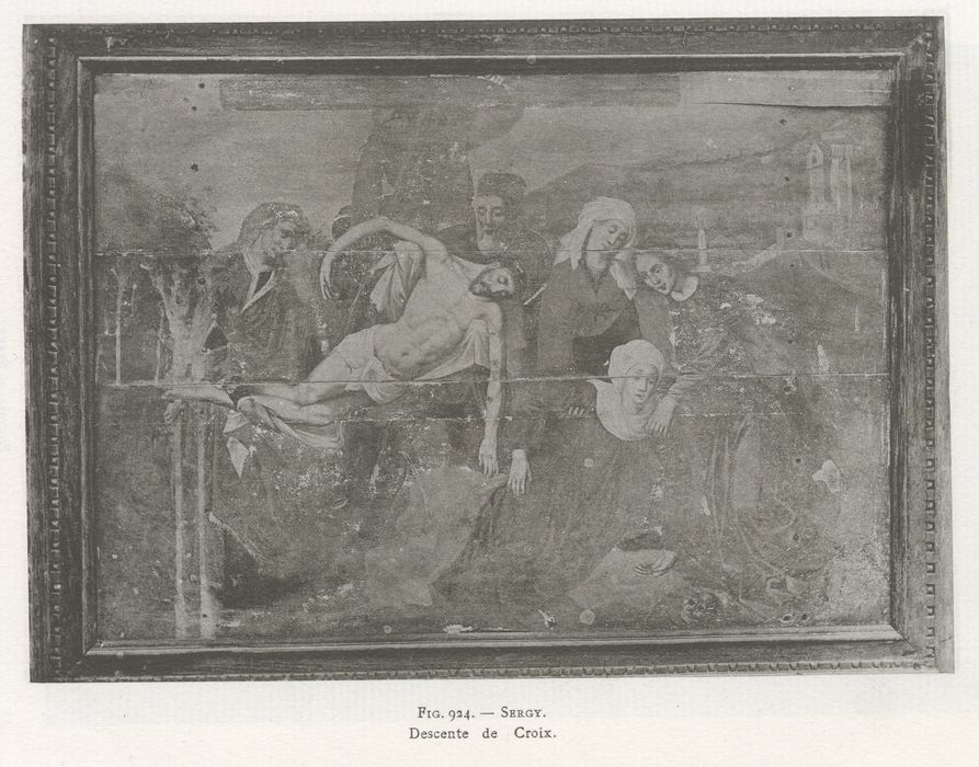 Tableau : la Déposition de Croix