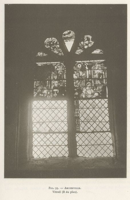 verrière : Nativité, Adoration des Mages 