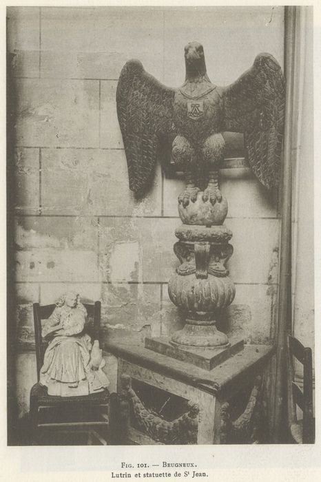 Lutrin (aigle-lutrin)