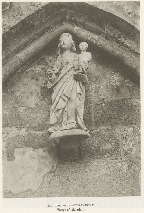 Statuette : Vierge à l'Enfant