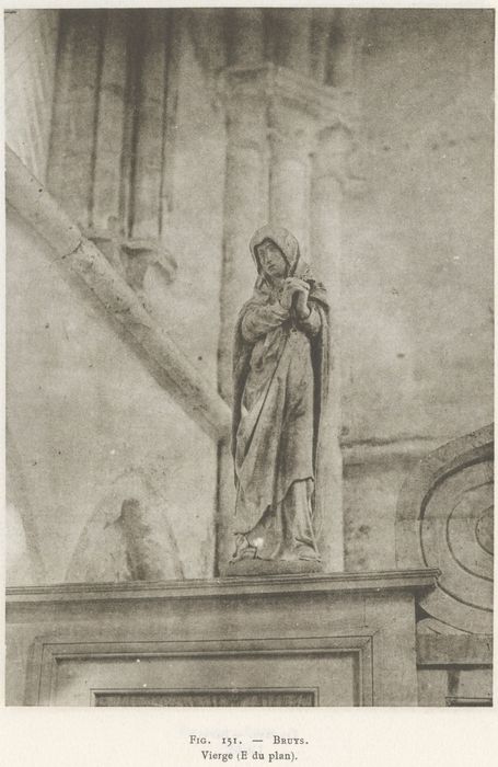 statue : Vierge 