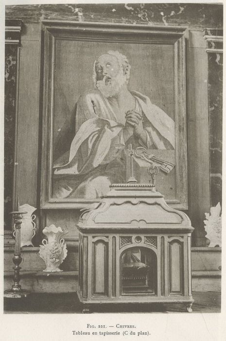 pièce murale : saint Pierre 