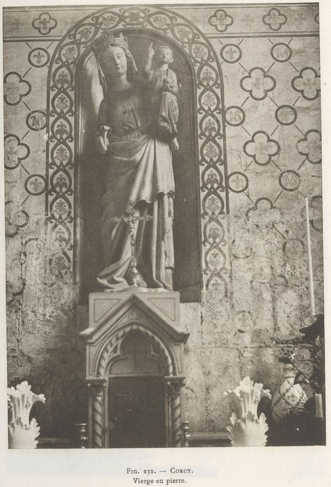 Statue : Vierge à l'Enfant