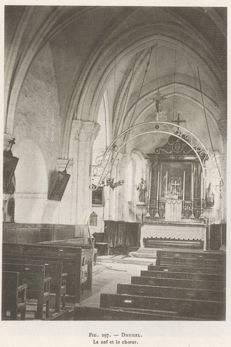 Autel (maître-autel) et son tabernacle