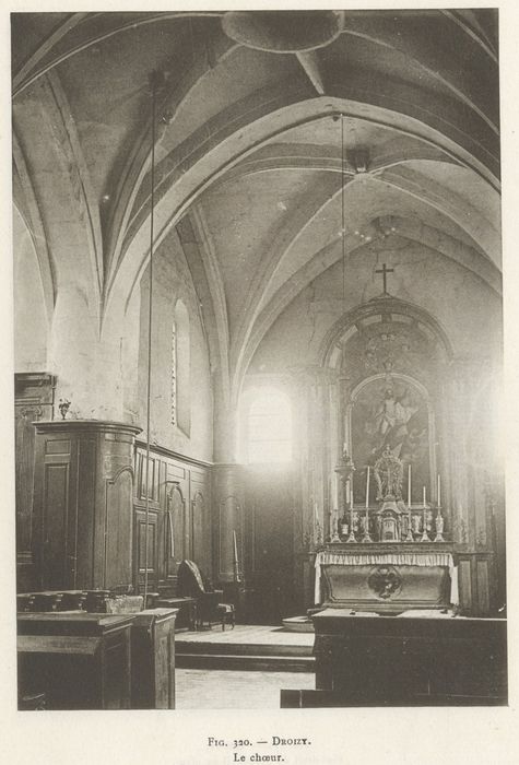 Autel (maître-autel) et son tabernacle Louis XV