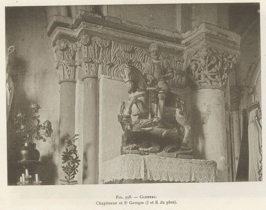 Statue : saint Georges