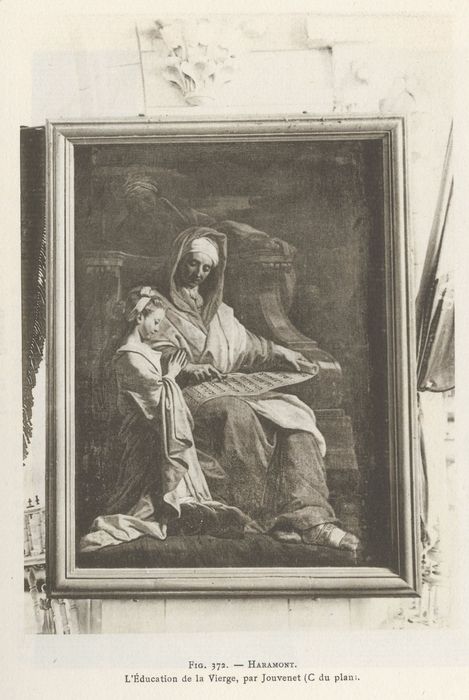 Tableau : l'Education de la Vierge