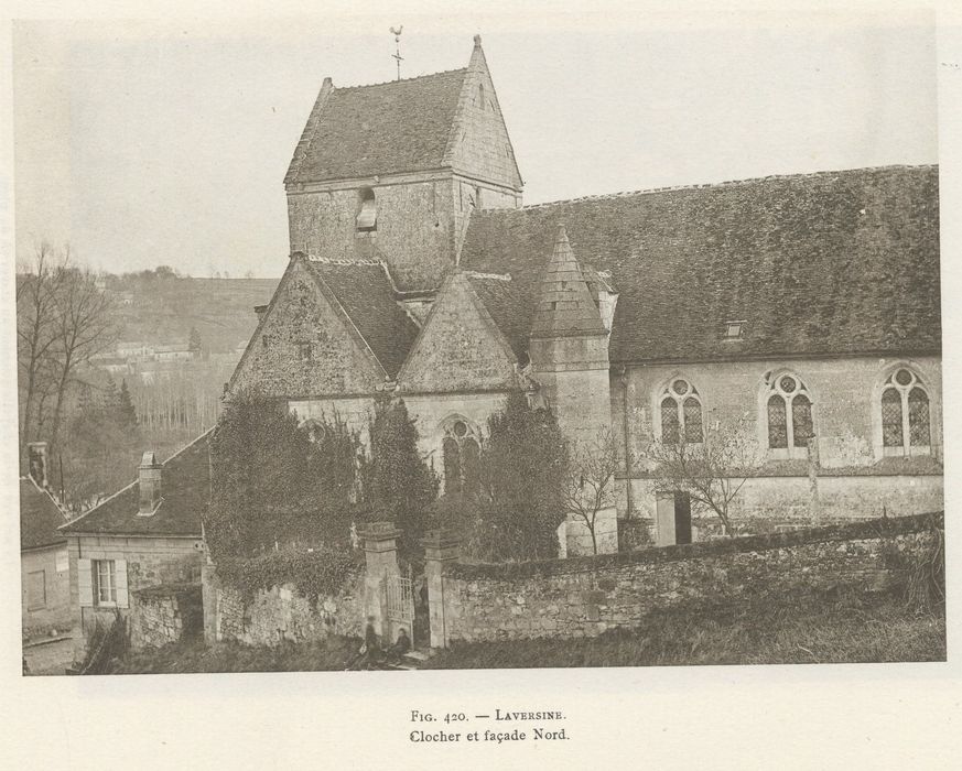 façade latérale nord 
