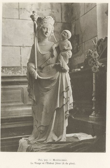 Statue : Vierge à l'Enfant