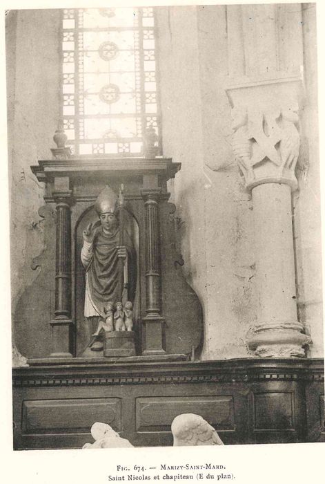 Statue : Saint Nicolas