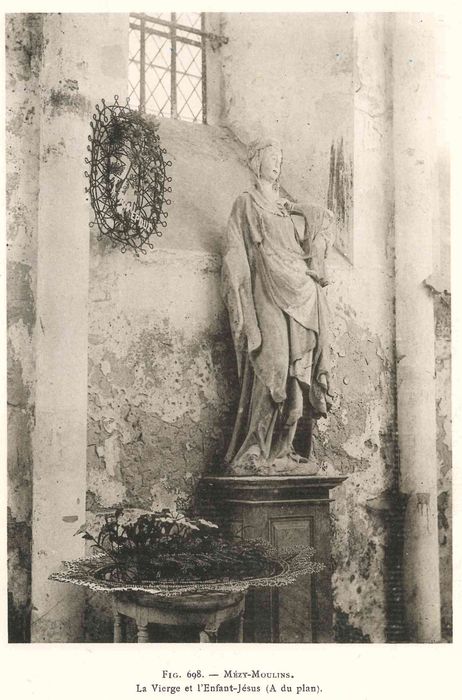 statue : Vierge à l'Enfant