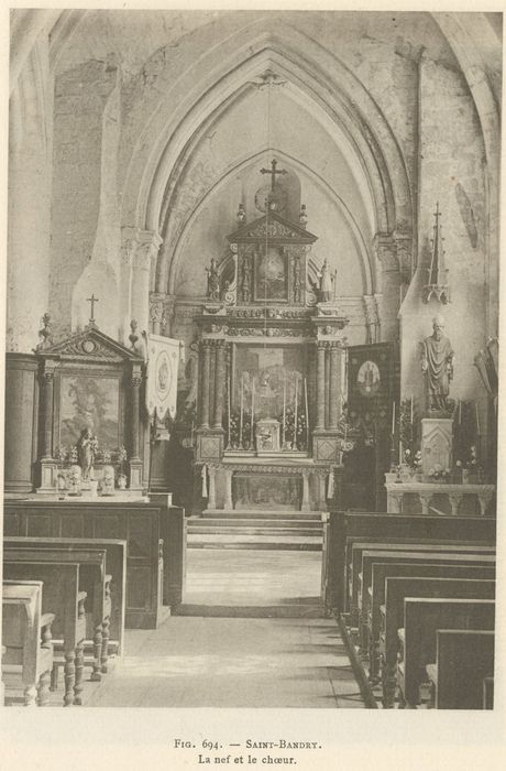 maître-autel, retable, autels latéraux