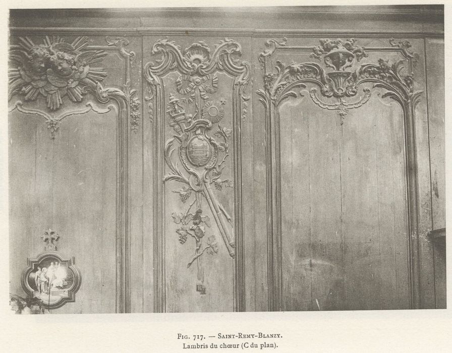 lambris de revêtement, détail