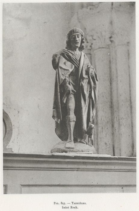 statue : saint Roch
