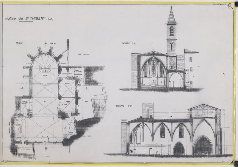 Plan, coupe transversale, coupe longitudinale.