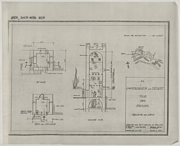 Reproduction : plans et coupes.