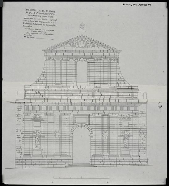 Façade principale.