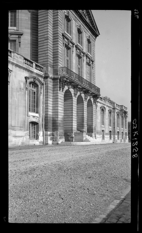 Façade du château