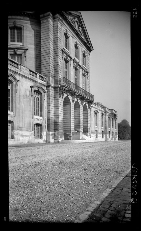 Façade du château