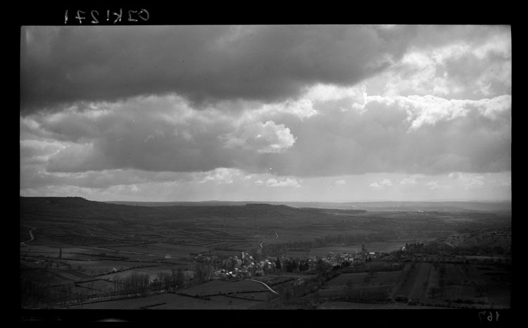 Chemin de ronde à l’est : panorama sur Saint-Père