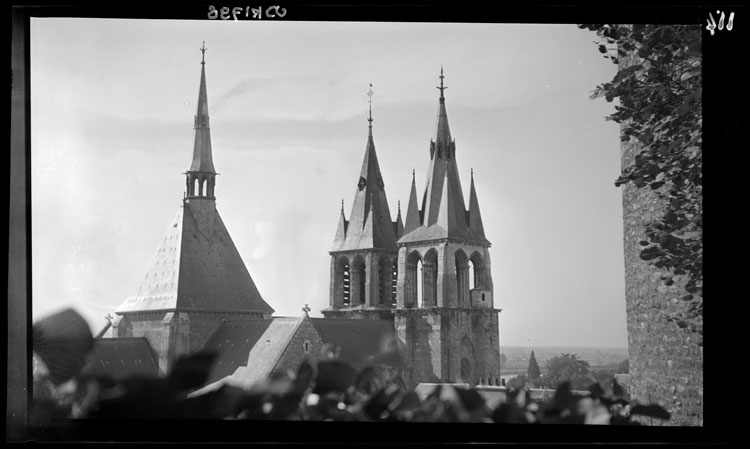 Flèches et toitures de l’abbaye