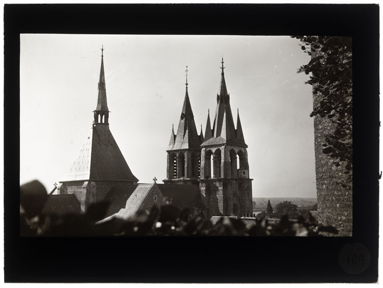 Flèches et toitures de l’abbaye