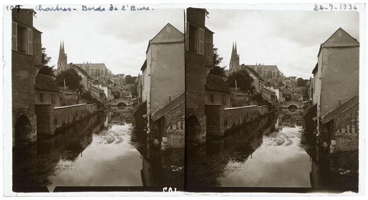 Cathédrale et basse ville vues du pont Saint-Hilaire