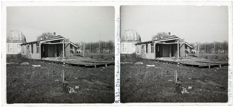 Cabane de transmission radioélectrique allemande