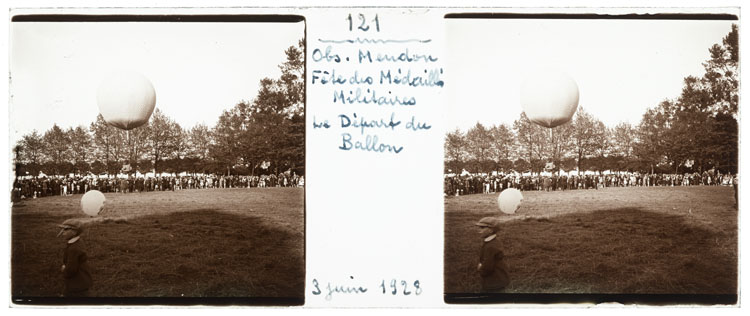 Fête des médaillés militaires : départ du ballon