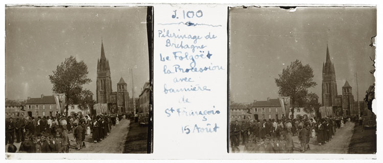 Procession mariale de la bannière Saint-François