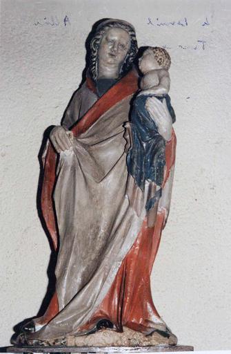 statue : Vierge à l'Enfant, après restauration - © Ministère de la Culture (France), Médiathèque du patrimoine et de la photographie (objets mobiliers), tous droits réservés