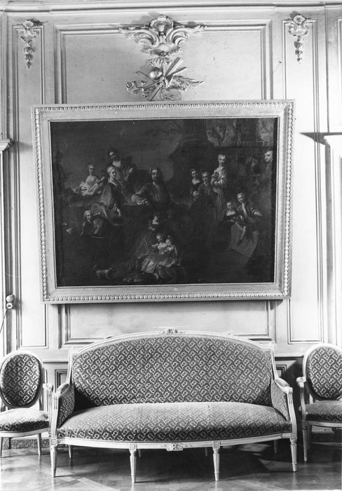 tableau : famille Taitbout ; canapé, fauteuils - © Ministère de la Culture (France), Médiathèque du patrimoine et de la photographie, diffusion RMN-GP