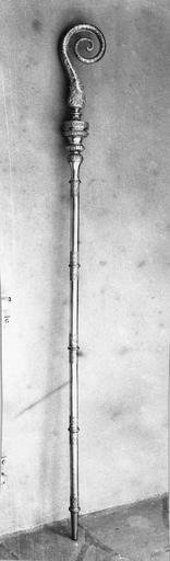 crosse pastorale de Monseigneur de Dreux-Brézé, argent, 19e siècle - © Ministère de la Culture (France), Médiathèque du patrimoine et de la photographie (objets mobiliers), tous droits réservés