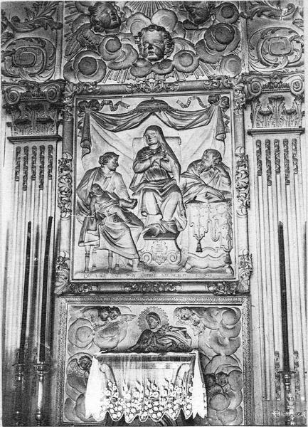 retable : la Nativité, vue générale - © Ministère de la Culture (France), Médiathèque du patrimoine et de la photographie (objets mobiliers), tous droits réservés