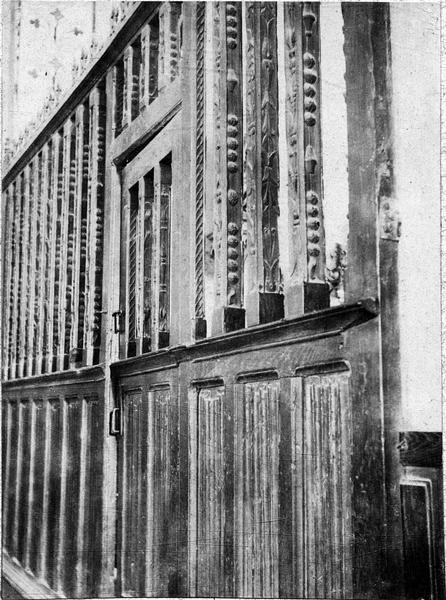 clôture de la chapelle latérale sud, vue partielle - © Ministère de la Culture (France), Médiathèque du patrimoine et de la photographie (objets mobiliers), tous droits réservés
