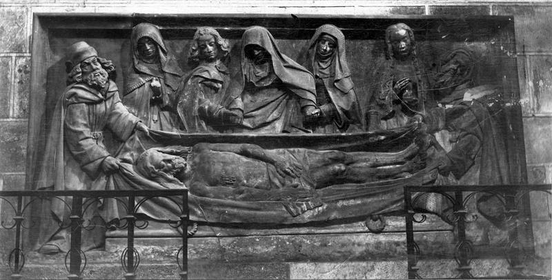 bas-relief : la Mise au tombeau, vue générale - © Ministère de la Culture (France), Médiathèque du patrimoine et de la photographie (objets mobiliers), tous droits réservés