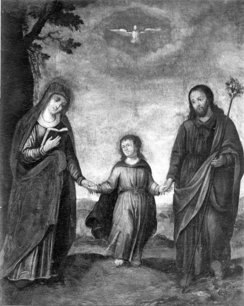 tableau : sainte famille, vue générale