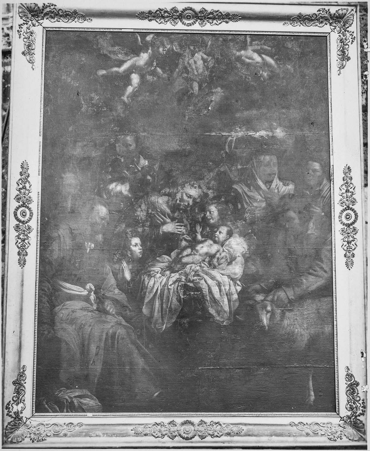 tableau : Adoration des bergers (l'), vue générale