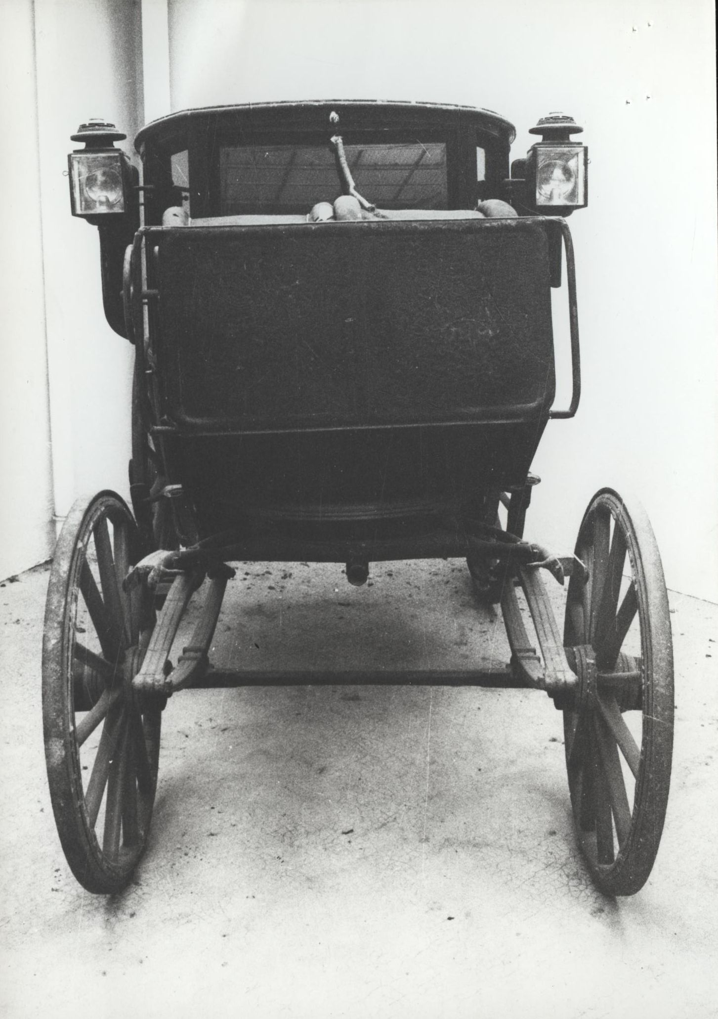 voiture hippomobile, vue générale